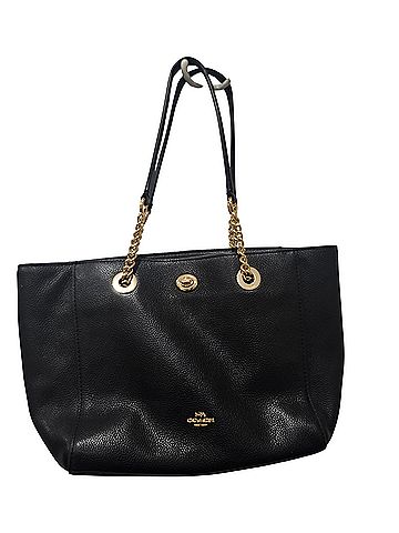 Coach Leather Tote (view 1)