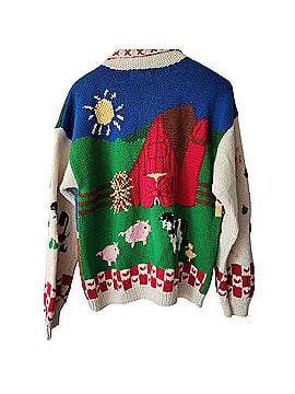 The Eagle's Eye Chunky Knit Farm Cardigan (view 2)