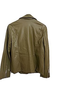 Scoop Faux Leather Jacket (view 2)