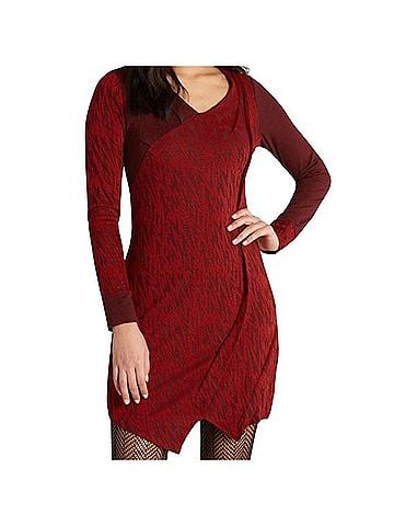 ModCloth Beguiling by contrast midi dress Cocktail Dress (view 1)