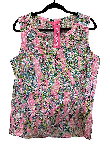 Lilly Pulitzer Essie top Sleeveless Top (view 1)