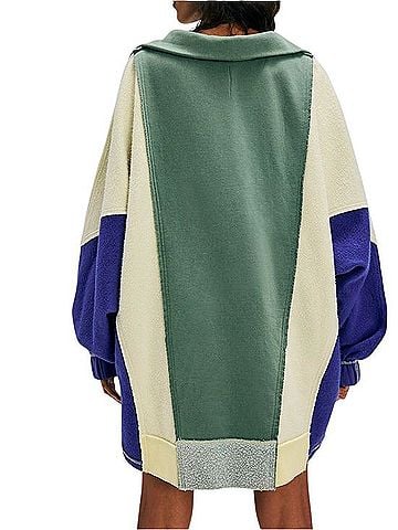 Free People Sidewalk Sweatshirt Jacket (view 2)