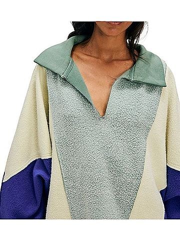 Free People Sidewalk Sweatshirt Jacket (view 1)