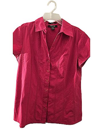 Style&Co Short Sleeve Button-Down Shirt (view 1)