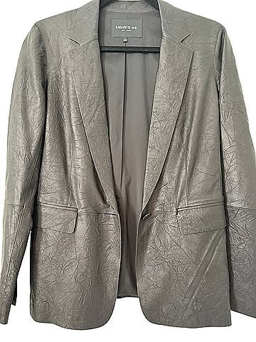 Lafayette 148 New York Leather Jacket (view 1)