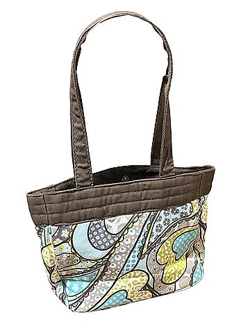 Thirty-One Peacock Paisley Tote (view 2)