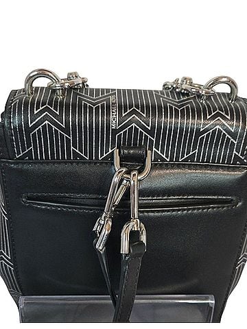 Michael Kors Mott 2-in-1 Messenger Chain Strap Backpack Leather Backpack (view 2)