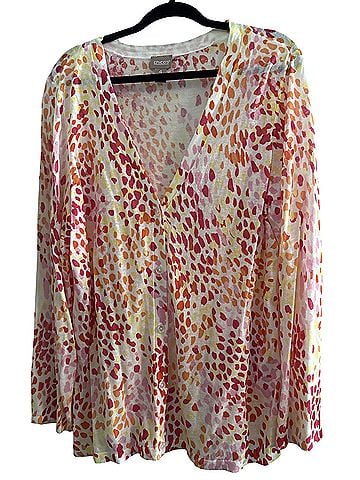 Chico's Long Sleeve Blouse (view 1)