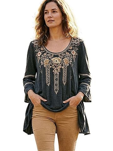 Johnny Was Long Sleeve Blouse (view 1)