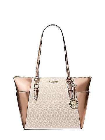 Michael Kors Leather Tote (view 1)