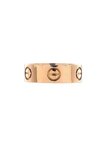 Cartier Love Band Ring 18K Rose Gold (view 1)