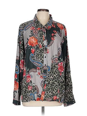 Tolani Tolani Long Sleeve Blouse (view 1)
