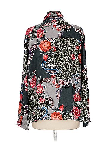 Tolani Tolani Long Sleeve Blouse (view 2)