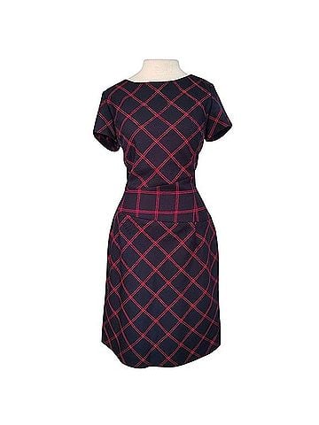 Brooks Brothers Red Fleece Wool Dress (view 1)