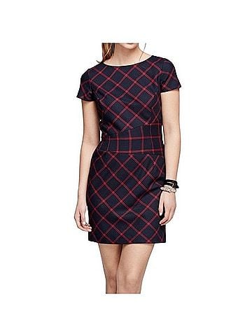 Brooks Brothers Red Fleece Wool Dress (view 2)