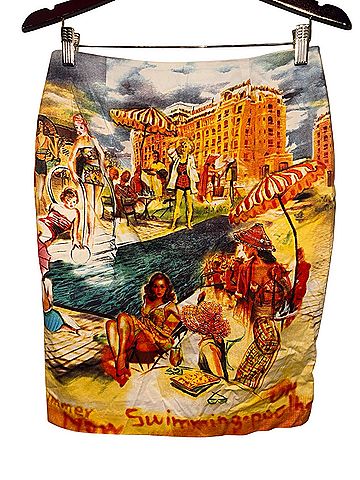 SILK CLUB COLLECTION Casual Skirt (view 1)