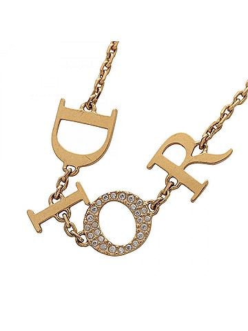 Christian Dior Christian Dior Dior Dio(r)evolution Bracelet Accessory GP (Gold Plated) Rhinestone Women's Gold Tone Clear (view 2)