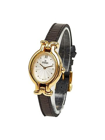 Fendi Fendi Orologi Chameleon Changeable Strap 9 Colors Watch 640L Quartz White Dial Plated Leather Women's FENDI (view 2)