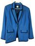 CAbi Graphic Blue Black Blazer Size XL - photo 1