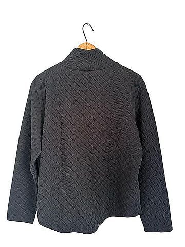 J.Crew Quilted Mock Neck Sweater Sweatshirt (view 2)