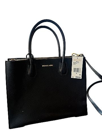 Michael Kors Leather Tote (view 1)