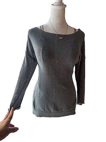 Velvet velvet Pullover Sweater (view 2)