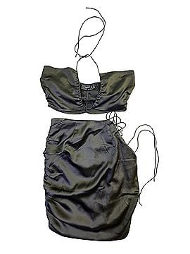 White Fox Silk Skirt (view 1)