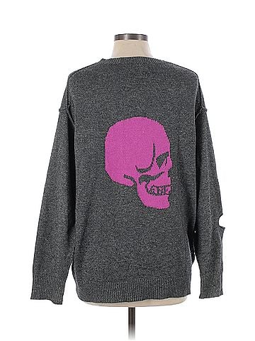 Skull Cashmere Skull Cashmere Wool Pullover Sweater (view 2)