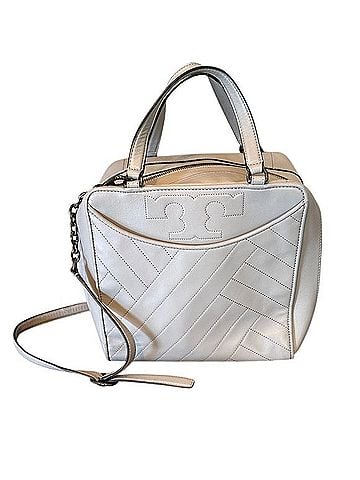 Tory Burch Fleming Leather Satchel (view 1)