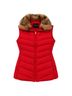 Talbots 100% Polyester 87% Modacrylic 13% Polyester 80% Other Solid Red Jacket Size M - photo 1