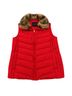 Talbots 100% Polyester 87% Modacrylic 13% Polyester 80% Other Solid Red Jacket Size M - photo 2