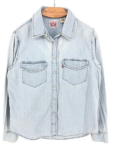 Levi's Western Pearl Snap Long Sleeve T-Shirt (view 1)
