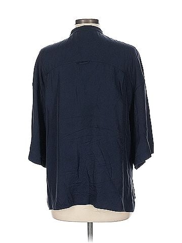 Vince. Vince. 3/4 Sleeve Silk Top (view 2)