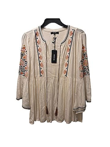 Miss Me Long Sleeve Blouse (view 1)