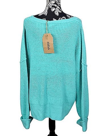 Listicle Pullover Sweater (view 2)