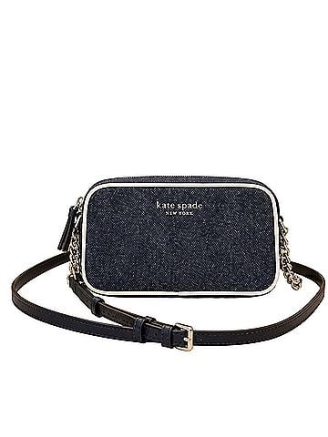 Kate Spade New York Denim Leather Colorblock Leather Crossbody Bag (view 1)