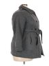 Torrid 100% Polyester Gray Torrid Coat Size 2X - photo 3