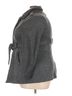 Torrid 100% Polyester Gray Torrid Coat Size 2X - photo 4