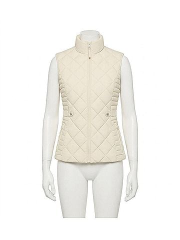 Mackage Ladies Light Down Vest in Cream (view 1)