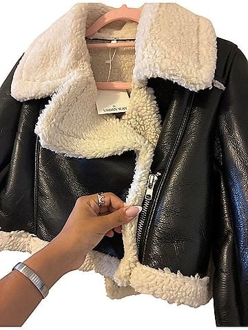 Fashion Nova Faux Leather Jacket (view 1)