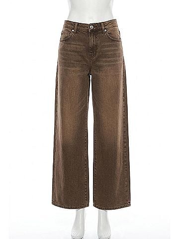 Blank NYC Harrison Low Rise Baggy Jean in Woodland Walk (view 1)