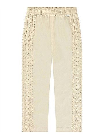 Molo Girls' Adelyn Pants in Beige (view 1)