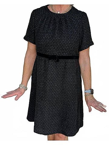 uncle frank Cocktail Hour Dress in Black (view 2)