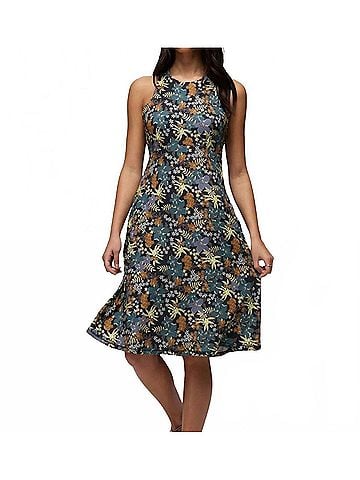 PrAna Jewel Lake Dress in Black Summer Nights (view 2)