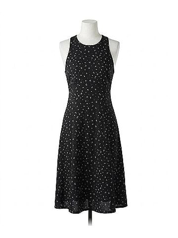 PrAna Jewel Lake Dress in Black Spring Fling (view 1)