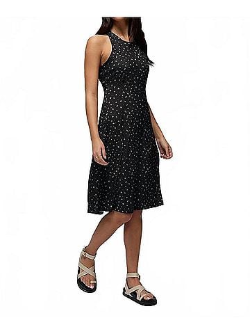 PrAna Jewel Lake Dress in Black Spring Fling (view 2)