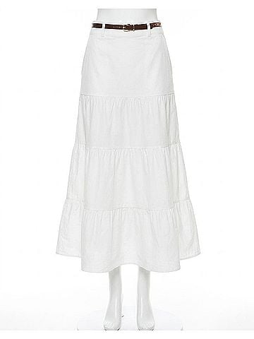 Dorothee Schumacher Pure Power Skirt in White (view 1)
