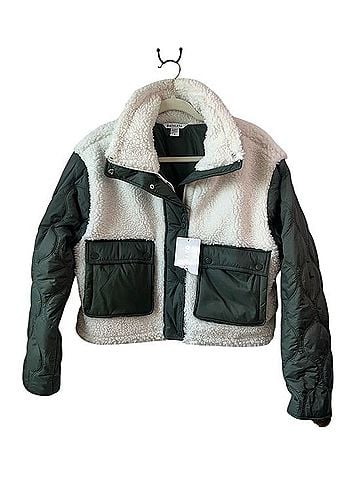 Athleta Fleece Hybrid Jacket Jacket (view 1)