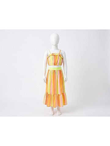 Billie Blush Kids' Striped Tank Top in Multicolor (view 2)