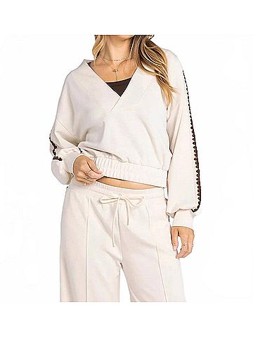 Thread & Supply Becka Top in Ivory (view 2)